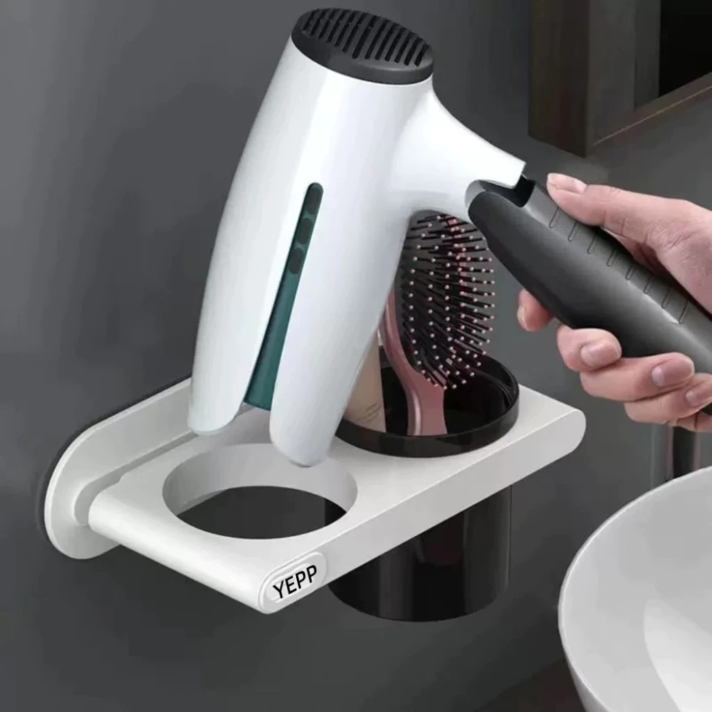 Suporte Para Secador: O Segredo da Personal Organizer Para Organização e Eficiência Sem Perfuração