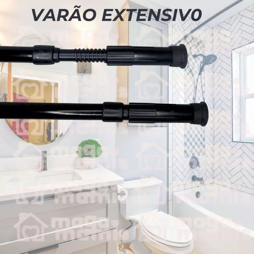 Varão Extensível Preto: A Ferramenta Secreta das Personal Organizers para Otimização de Espaços